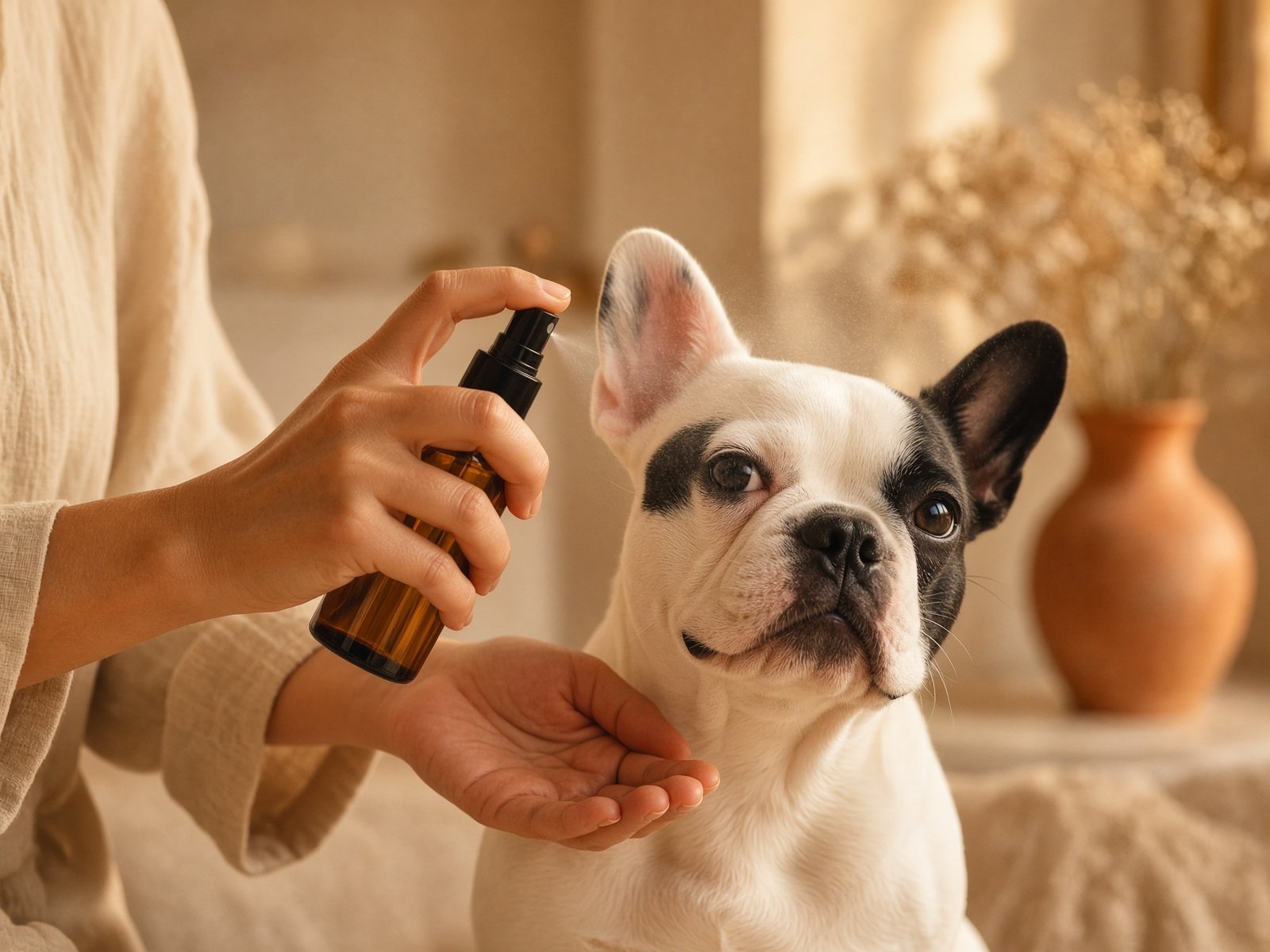 Gentle multi-fold spray